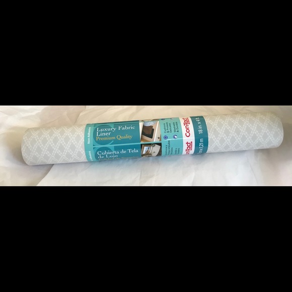 CON-TACT LUXURY FABRIC DRAWER LINER 18” x 4 feet - Picture 1 of 7
